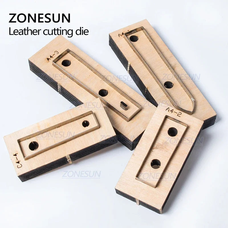 ZONESUN Apple 23-20 Watch Strap Custom Leather Cutting Die Leather Punching Tool Watchband Cutting Mold Steel Rule Die