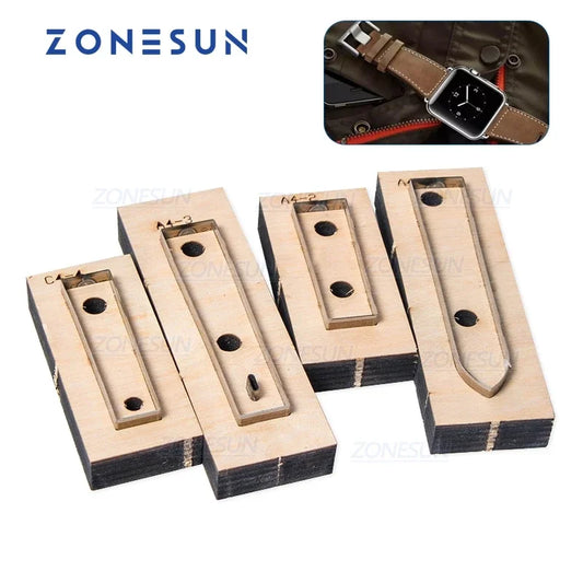 ZONESUN Apple 23-20 Watch Strap Custom Leather Cutting Die Leather Punching Tool Watchband Cutting Mold Steel Rule Die