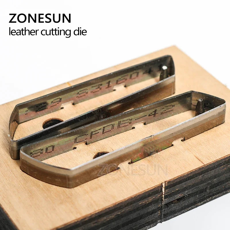 ZONESUN E6 leather earring cutting die paper art leather decoration tool for die cutting machine DIY handicraft cutter