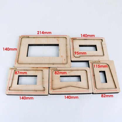 ZONESUN Billfold Leather Wallet Punch Die/Leather Craft Krafts Tool/Leather Stitch Cut Dies/Die Cutter Mold