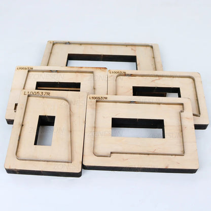 ZONESUN Billfold Leather Wallet Punch Die/Leather Craft Krafts Tool/Leather Stitch Cut Dies/Die Cutter Mold