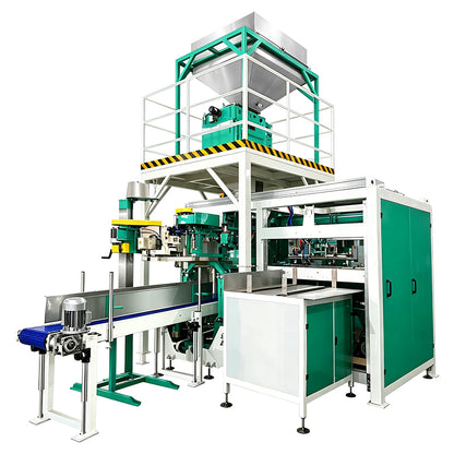 Full Automation: ZONESUN Z5-AG300 Automatic 50kg Bagging Machine for Fertilizer, Feed & Grain