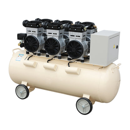 ZONESUN ZS-AC100L 100L Oil-Free Silent Air Compressor with Copper Motor