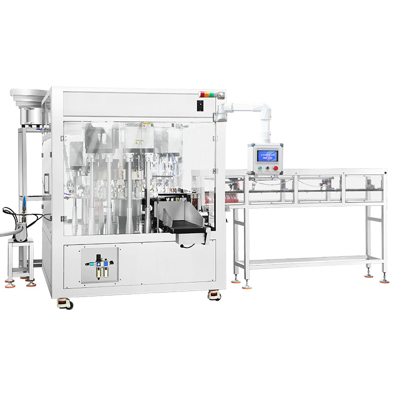 High Speed 120bpm: ZONESUN ZS-AFC12M Automatic Spout Pouch Filling Capping Machine for Juice & Sauce