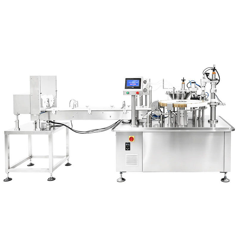 ZONESUN ZS-AFC18 Automatic Dual-Station Vial Filling and Crimp Capping Production Line
