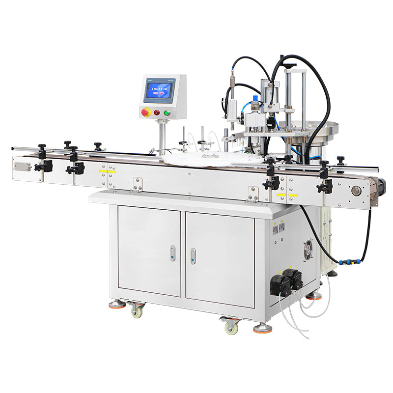 Precision Packing: ZONESUN ZS-AFC20C Automatic Nasal & Oral Spray Filling and Crimping Machine