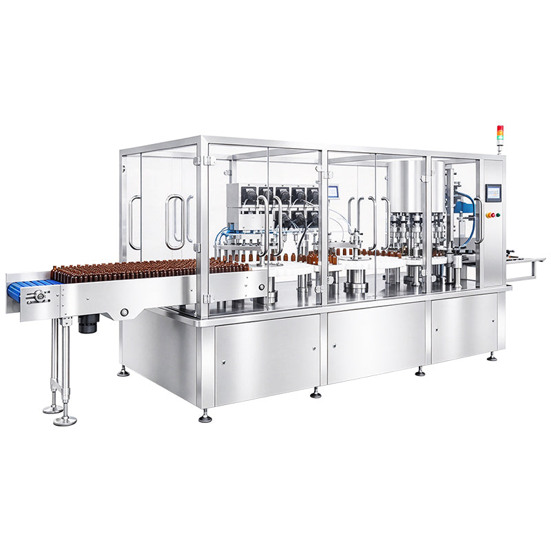 ZONESUN ZS-AFC39W High-Speed Automatic Collagen Drink Vial Air Rinsing Filling and Capping Machine