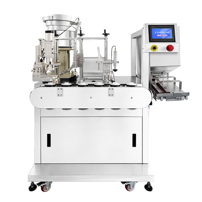 ZONESUN ZS-AFC48 Compact Auto Filling and Capping Machine for Small Bottles in Cosmetics & Chemicals
