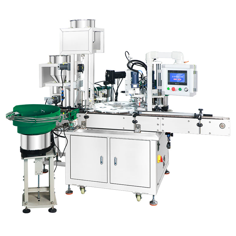 ZONESUN ZS-AFC49 Automatic Nail Polish Filling and Capping Machine for Cosmetics Production Lines