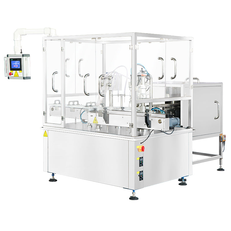 ZONESUN ZS-AFC50 High-Precision Monoblock Liquid Filling and Automatic Capping Machine