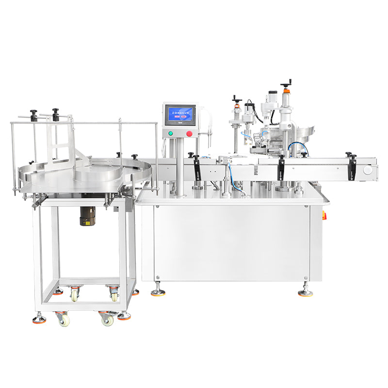 ZONESUN ZS-AFC55 Automatic High-Temperature Small Bottle Filling and Capping Machine