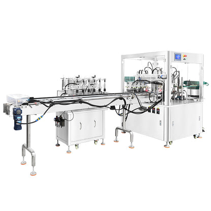ZONESUN ZS-AFC9C Fully Automatic Perfume Filling, Pump Head Placing, and Capping Production Line