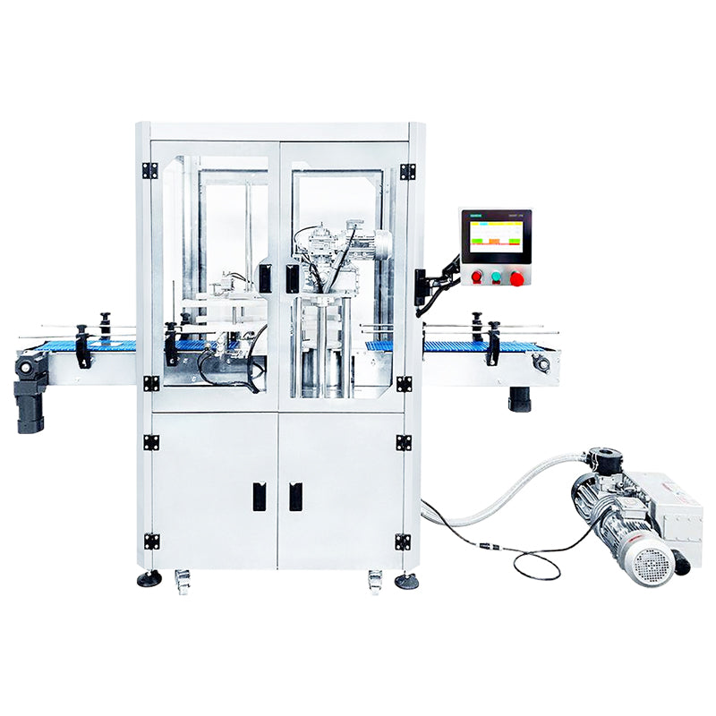 Freshness Guaranteed: ZONESUN ZS-AFK500 Automatic Vacuum &Nitrogen Flushing Capping Machine for Can