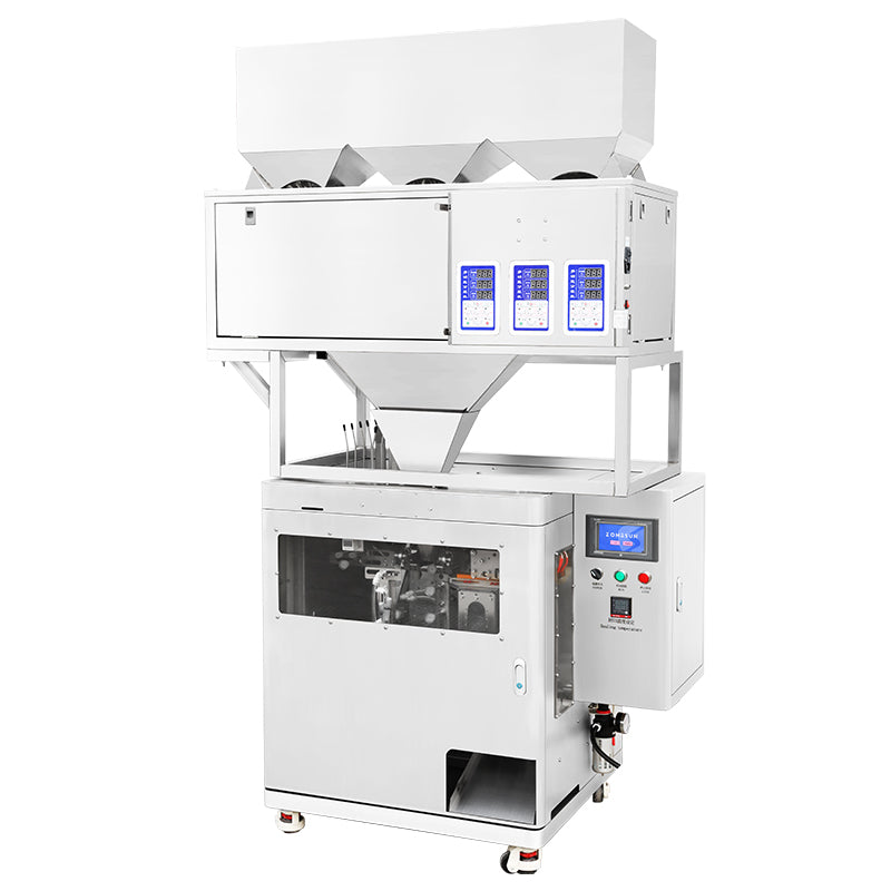 ZONESUN ZS-AFS04C Automatic Candy Weighing Filling and Zipper Pouch Sealing Machine