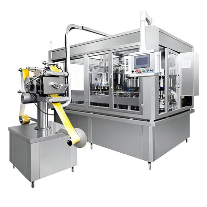 ZONESUN ZS-AFS100 Automatic High-Speed Yogurt Filling and Sealing Machine for Dairy Production