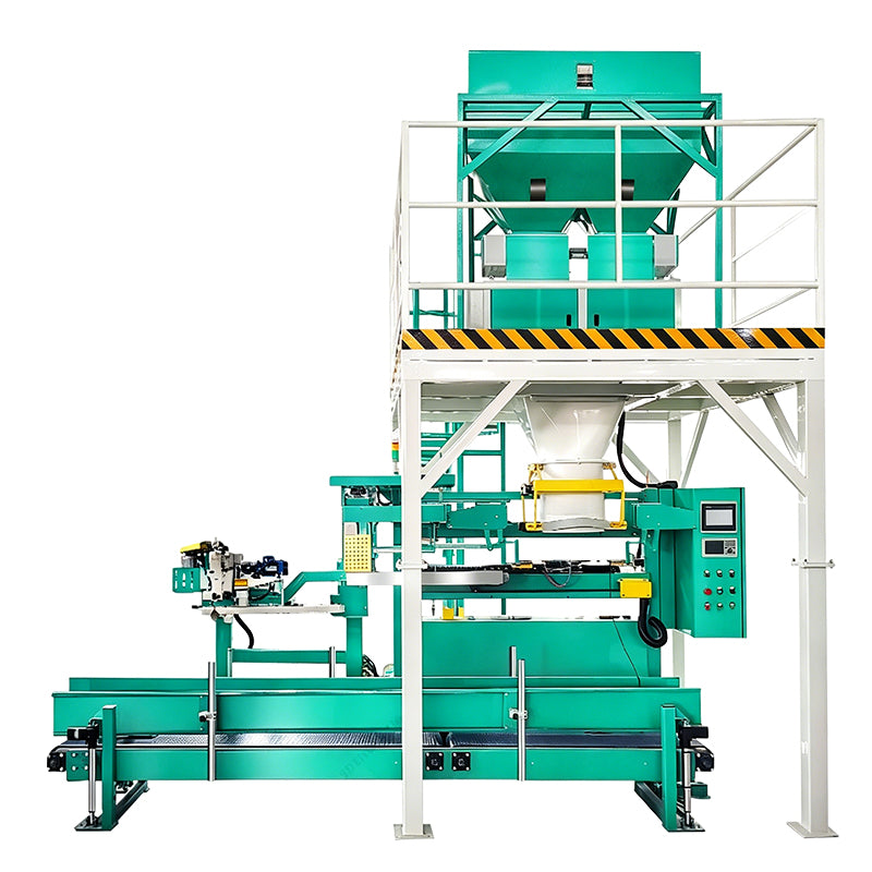 High Capacity: ZONESUN ZS-AG50 Granule Bagging Line for Fertilizer, Feed & Grain
