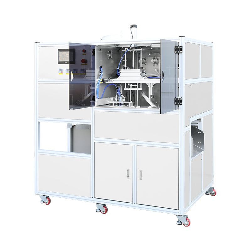 ZONESUN ZS-ASP2 is a fully automatic filling and capping machine for spout pouch packaging