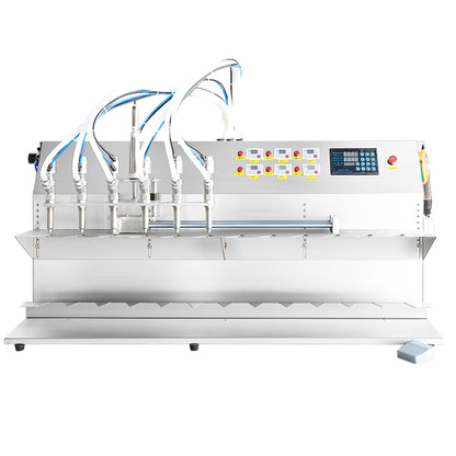 ZONESUN ZS-ASP6 Semi-Automatic 6-Head Liquid Filling Machine for Pouches