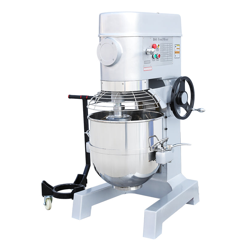 ZONESUN ZS-BM60: Commercial Multifunctional Food Mixer for Dough Kneading, Whipping and Blending