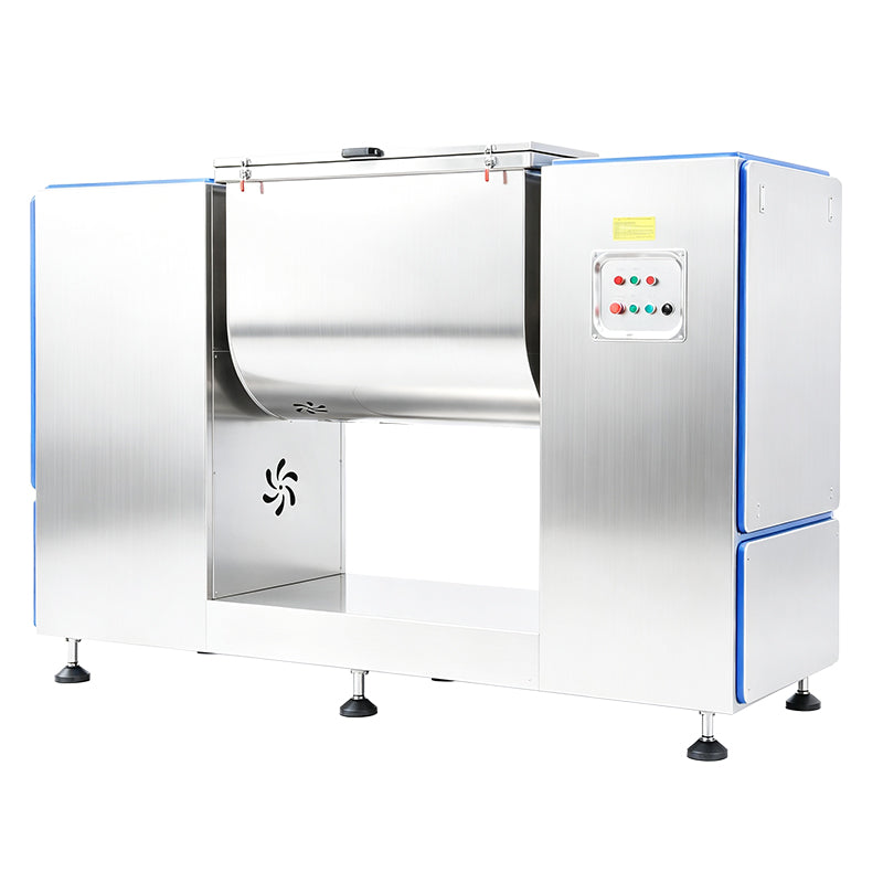 ZONESUN ZS-BM600L Horizontal Tilting Ribbon Mixer Machine Powder Blender Equipment for Food Pharmaceutical Chemical Cosmetic Material Mixing