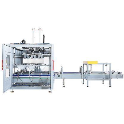 High Efficiency: ZONESUN ZS-CPL2 Automatic Case Packer for Bottles & Jars | End-of-Line Packaging