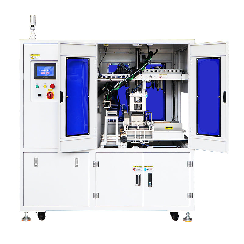 ZONESUN ZS-CSPM4T Automatic Cardboard Tray Forming Machine with Hot Melt Glue System