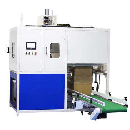 High Efficiency: ZONESUN ZS-CSPM6 Automatic Servo Bottle Case Packer Machine for Packaging Lines