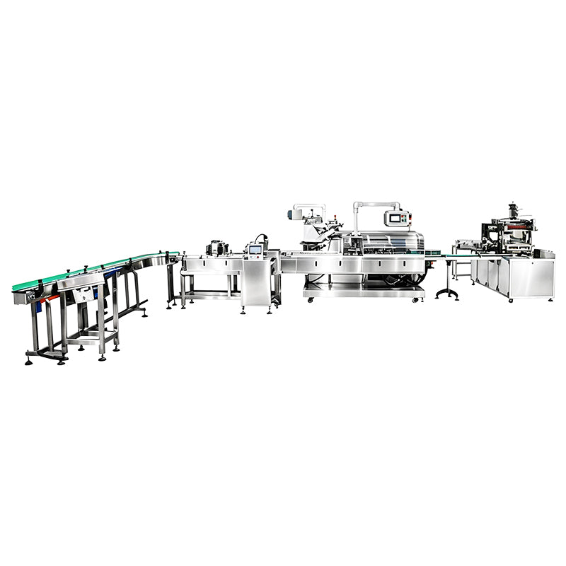High Speed: ZONESUN ZS-CSPM7 Automatic Box Stacking and Open-Top Tray Cartoning Machine