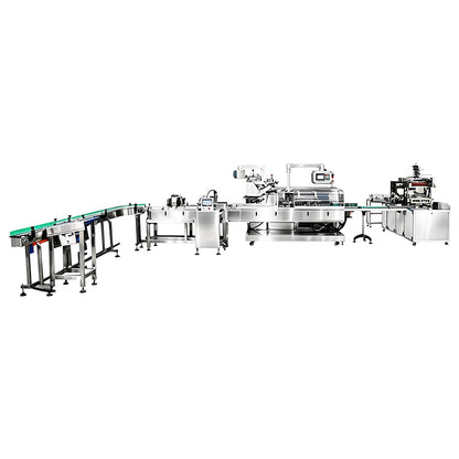 High Speed: ZONESUN ZS-CSPM7 Automatic Box Stacking and Open-Top Tray Cartoning Machine