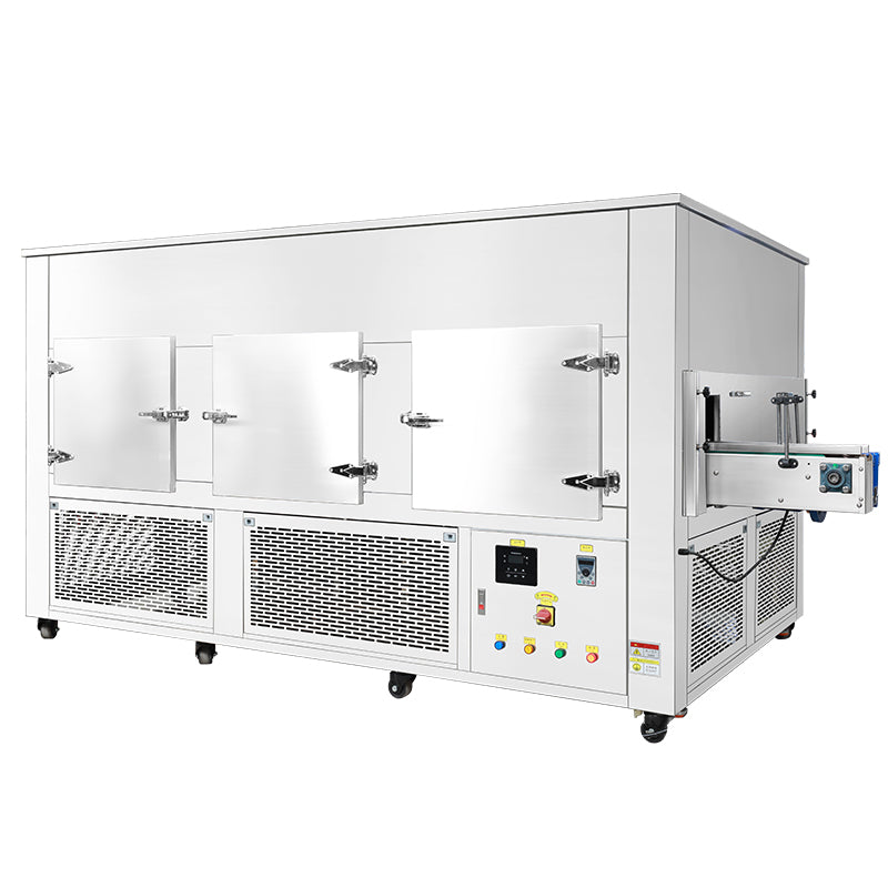ZONESUN ZS-CT3 Industrial Cooling Tunnel with Reciprocating Conveyor