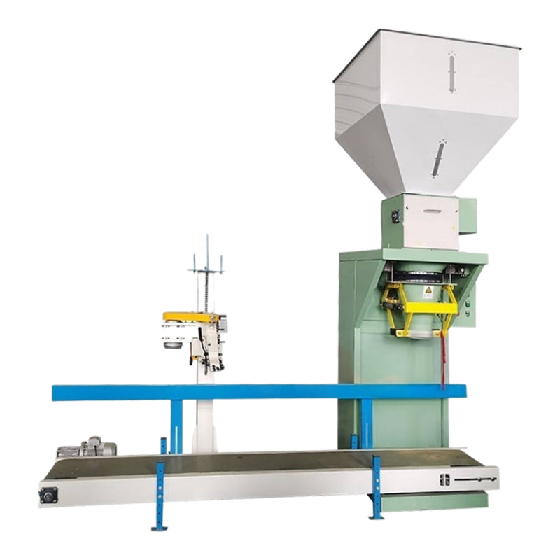 High Capacity: ZONESUN ZS-DCS50 Automatic 50kg Bagging Machine for Fertilizer, Feed & Grain Industry