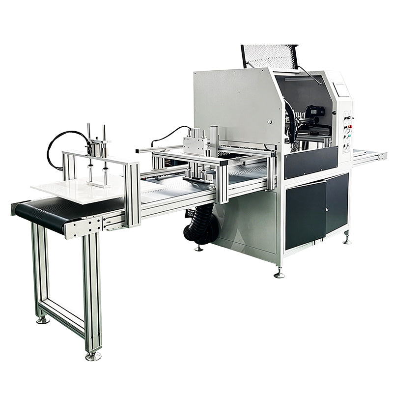 High Precision: ZONESUN ZS-DHP450 Automatic Rigid Box Forming Machine for Premium Gift & Tech Boxes