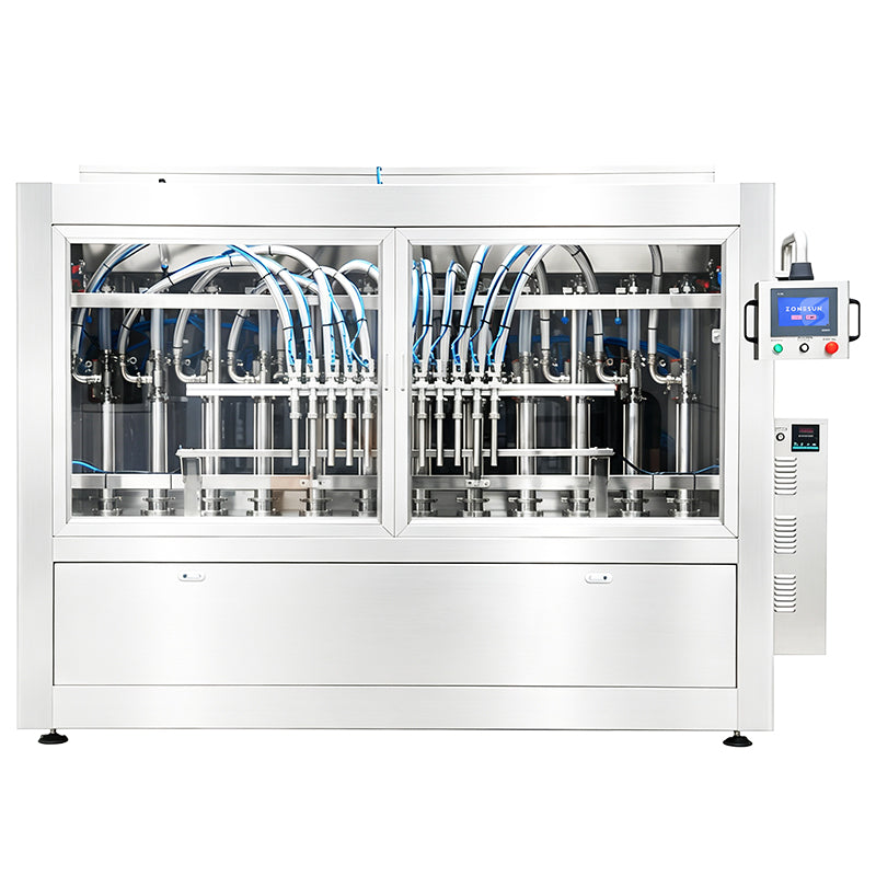 ZONESUN ZS-EVF01 Automatic Multi-Head Piston Edible Oil Filling Machine
