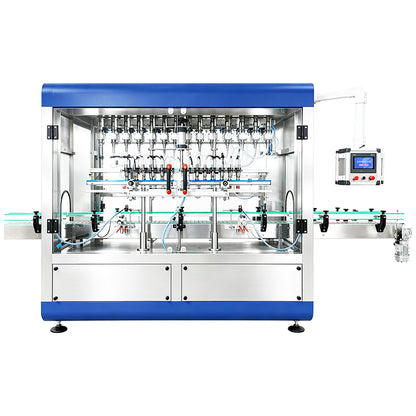 ZONESUN ZS-EVF03 Automatic 14 Head Servo Magnetic Pump Edible Cooking Oil Filling Machine