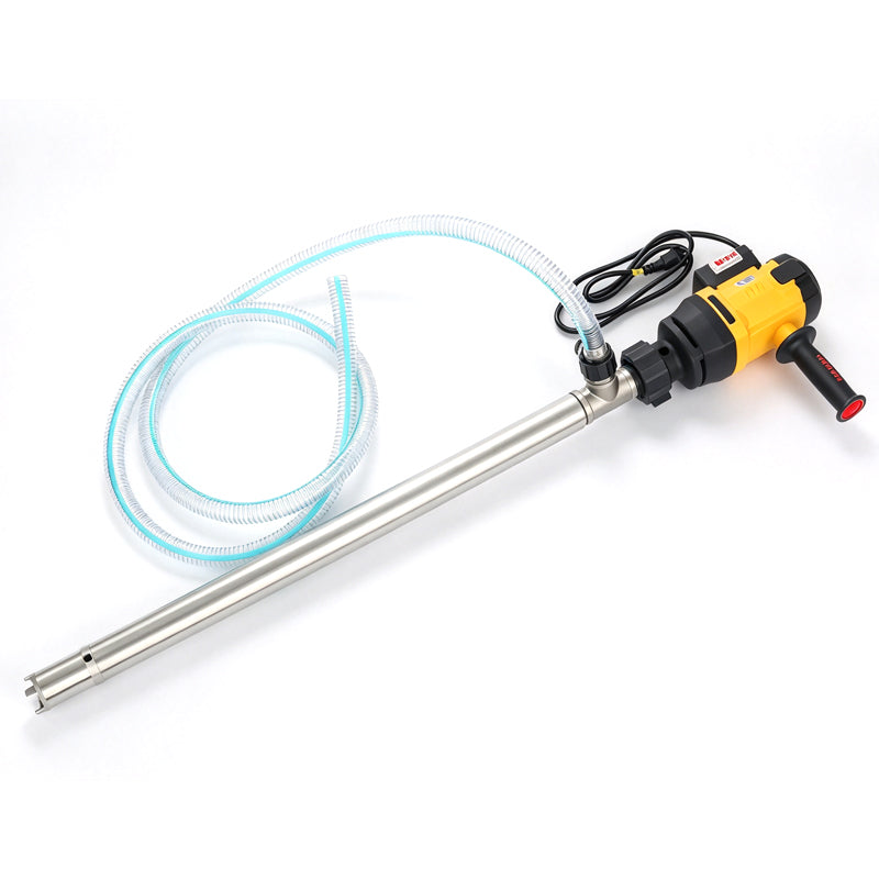 ZONESUN ZS-EVF04 High-Flow Heat-Resistant Electric Oil Drum Pump for Cooking Oil and Industrial Liquids