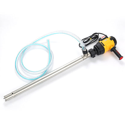 ZONESUN ZS-EVF04 High-Flow Heat-Resistant Electric Oil Drum Pump for Cooking Oil and Industrial Liquids