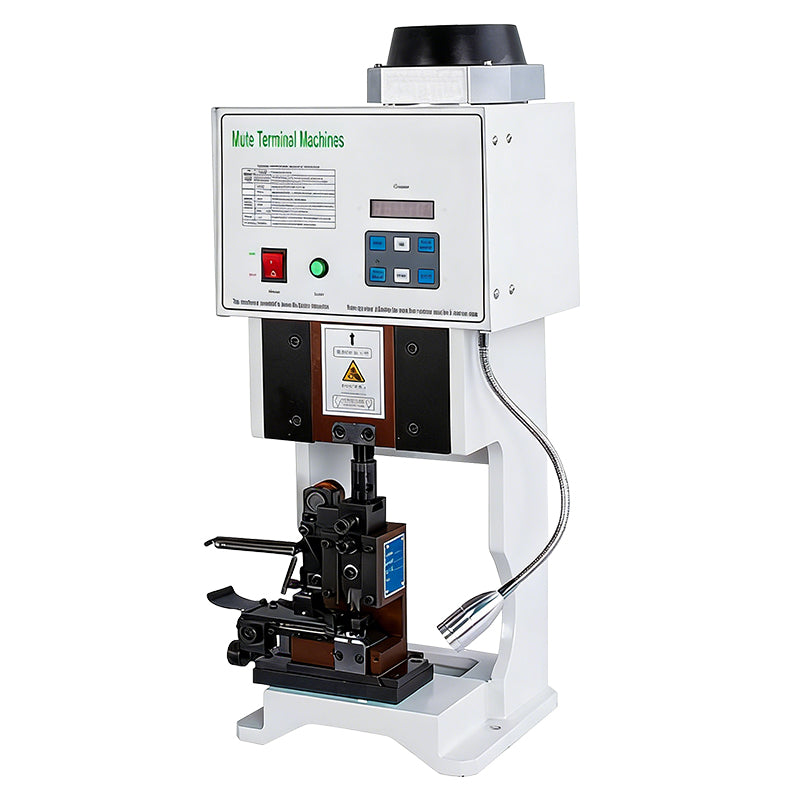 Ultra-Quiet: ZONESUN ZS-EW09C Semi-Auto Mute Terminal Crimping Machine for Wire Harness Processing
