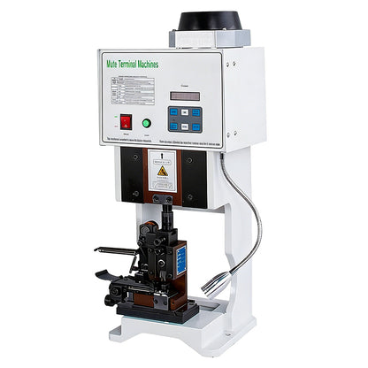 Ultra-Quiet: ZONESUN ZS-EW09C Semi-Auto Mute Terminal Crimping Machine for Wire Harness Processing