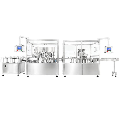 ZONESUN ZS-FAL12YF Automatic 4-Head Vial Powder Filling and 12-Head Capping Machine