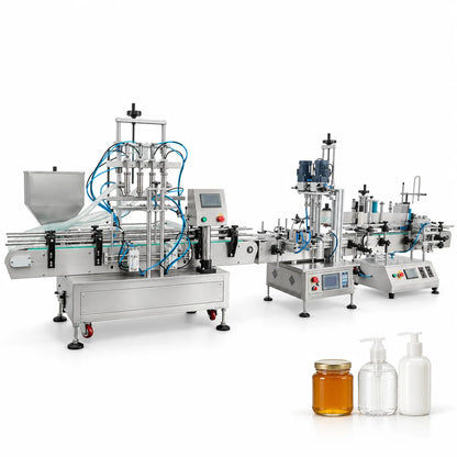 ZONESUN ZS-FAL180C6 Automatic Cosmetic Lotion Jar & Bottle Paste Filling Production Line