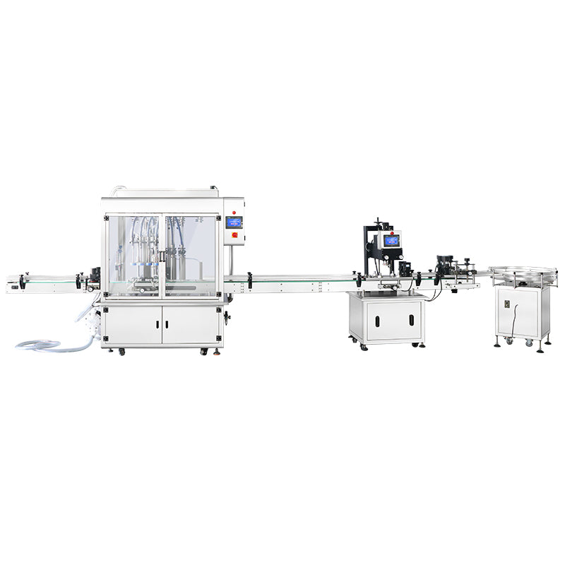 ZONESUN ZS-FAL180G1 Automatic Liquid Filling and Capping Line for Shampoo Soap and Lotion Bottles