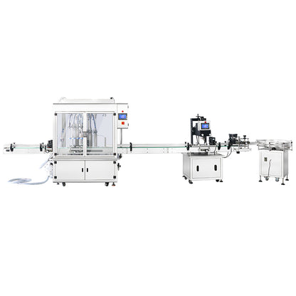 ZONESUN ZS-FAL180G1 Automatic Liquid Filling and Capping Line for Shampoo Soap and Lotion Bottles