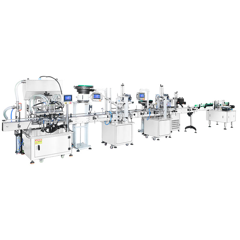 ZONESUN ZS-FAL180G5 automatic sauce filling capping and labeling machine