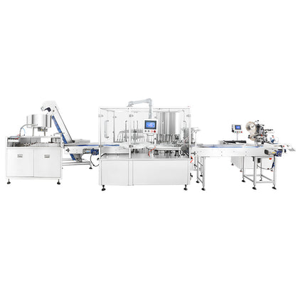 ZONESUN ZS-FAL180V20 Automatic Bottle Unscrambling Filling Capping and Labeling Production Line