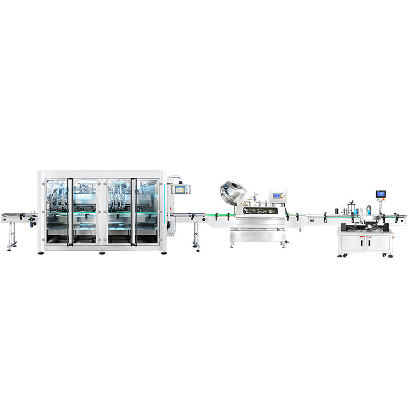ZONESUN ZS-FAL180V9 Automatic Jam Sauce Filling and Vacuum Capping Line