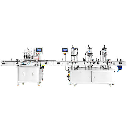ZONESUN ZS-FAL180X11 Automatic Perfume Bottle Filling Crimping Line for Fragrance Production