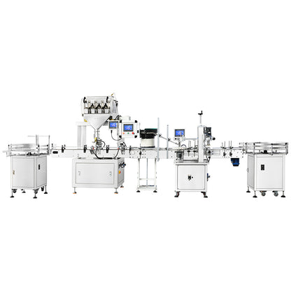 ZONESUN ZS-FAL180X15 Tea Weighing, Filling & Multi-Cap Capping Machine Production Line