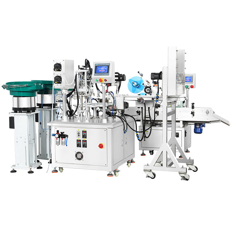 ZONESUN ZS-FAL180X17 Automatic Perfume Bottle Feeding Filling Capping and Labeling Line