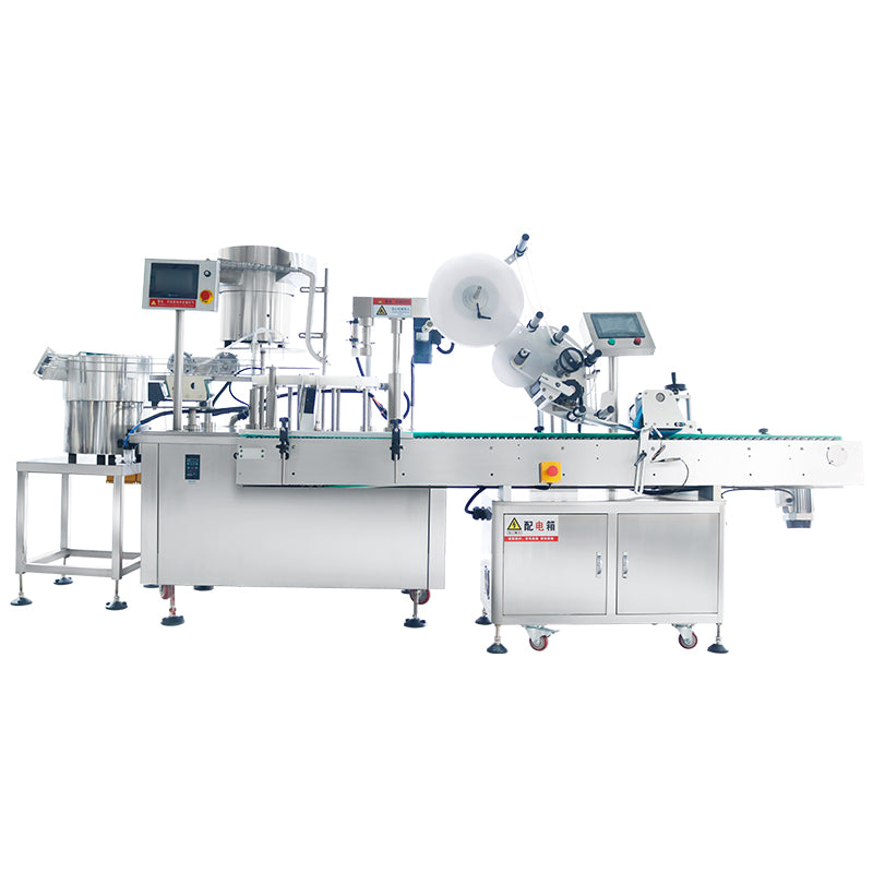ZONESUN ZS-FAL180Z3 Full-automatic Test Tube Liquid Filling Capping Labeling Machine Line