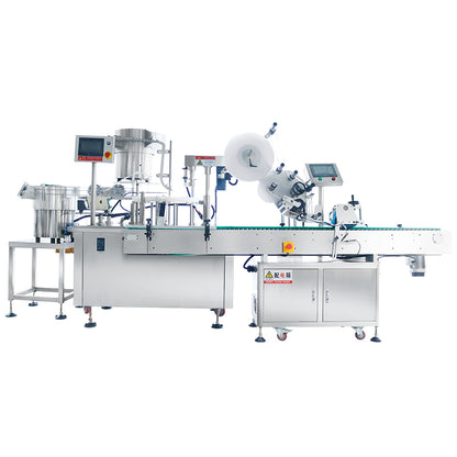 ZONESUN ZS-FAL180Z3 Full-automatic Test Tube Liquid Filling Capping Labeling Machine Line